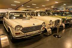 Birdwood, SA, Australia, 2023 - A 1969 Austin 1800 Mark II, BMC’s third front wheel drive model following on from the Mini and 1100, winning the European “Car of the Year” award; a 1961 Vanden Plas Princess and an Australian-built 1962 Austin Freeway.