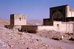 An old mosque and graveyard just outside the city of Herat.