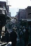 A busy street leading towards the old city in Kabul.