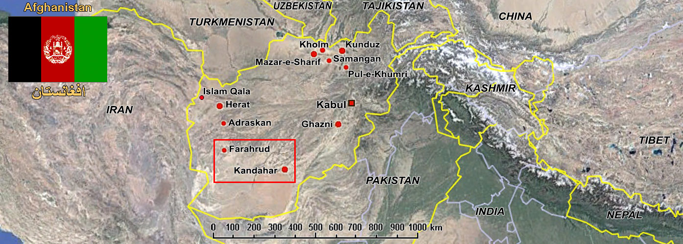 Kandahar, the main Pashtun city