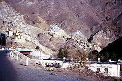 A village along the road near the Salang Tunnel, to the north of Kabul.