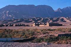 The village of Kholm, east of Mazar-e-Sharif, in the north of Afghanistan near the Uzbek border.