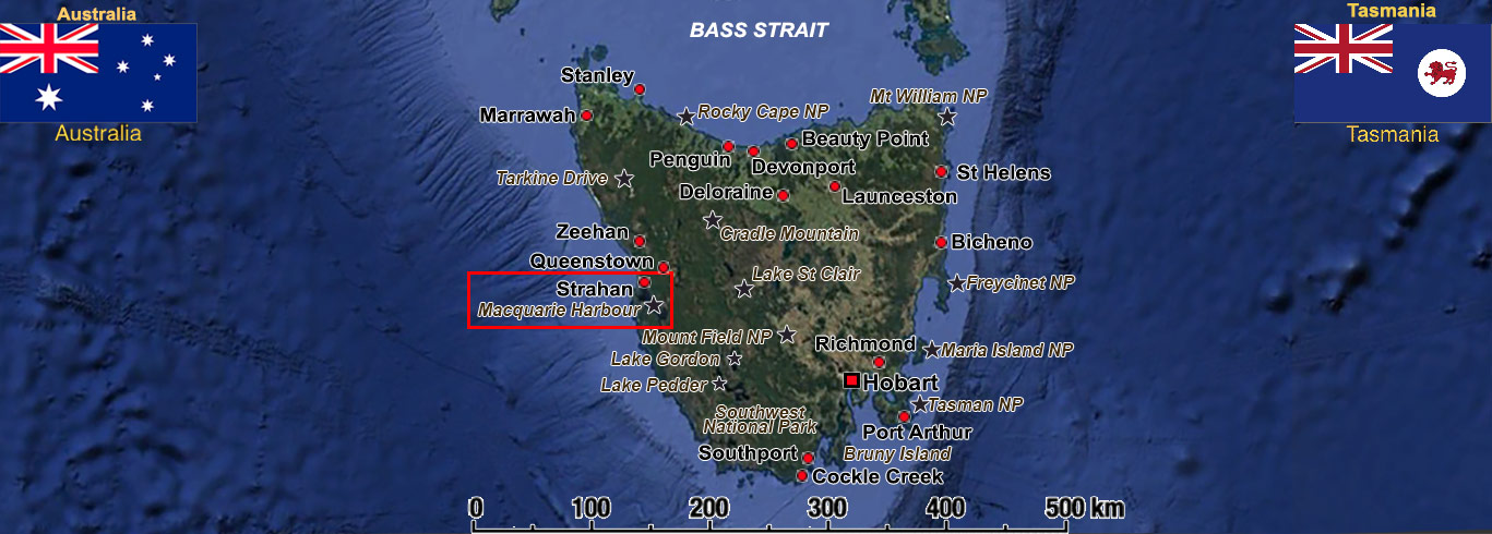 The West Coast: Strahan and Macquarie Harbour