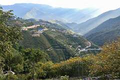 View from the road in Bomdila into the valley to the south.