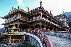 The Thupsung Dhargye Ling (TDL) Buddhist Monastery and learning institute of Tibetan Buddhism.