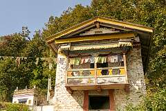 A Buddhist shrine, just west of Thembang Heritage Village.