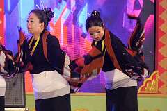 An Apatani Folk Dance by the Apatani Cultural Troupe of Tawang.
