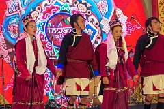 Plang thengpul, a Group Dance of the Monpa people by the Snow Lion Cultural Troupe.