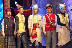 The Ethnic Dress Show, showcasing the costumes of the various peoples of Arunachal Pradesh, by Arunachal Round.