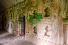 In Talatal Ghar, a royal palace of the Ahom Kings, built by King Rajeswar Singha.