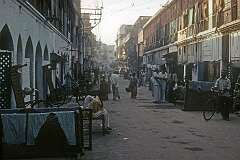A back street in New Delhi.