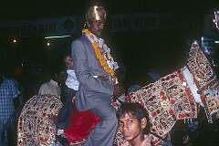 Baraat, also known as Varayatra, a groom's wedding procession among Hindu communities.