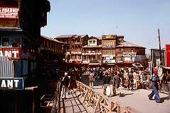 The old city as seen from the Budshah bridge.