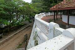 View from the Bastion Bungalow, a venerable bungalow, built in 1667 by the Dutch from an earlier Portuguese fort; today a museum, Fort Kochi.