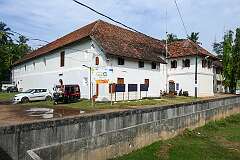 The Mattancherry Palace, a Kerala-style palace originally built by the Portuguese in 1555 and later renovated by the Dutch. It is now a museum,