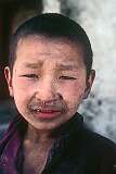 A young novice monk in Rizong monastery.