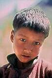 A Ladakhi boy in the town of Khalsi.