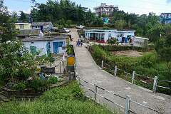 View into the village of Nongthymmai.