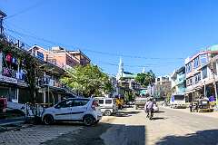 In the town of Bualpui, 60 kilometres north of Aizawl.