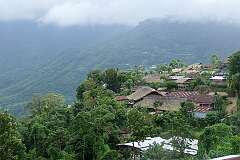 View from near the church over the village of Sheanghah Chingnyu.