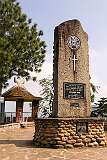 The monument to the first President of Nagaland, Khrisanisa Seyie; in Jotsoma, along the road from of Kohima to Khonoma.