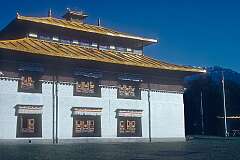 The Tsuklakhang Royal Chapel and Monastery; it served as a location for coronation, marriages and victory ceremonies among the Sikkimese royalty.