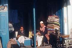 A Nepalese tailor in Kalimpong.