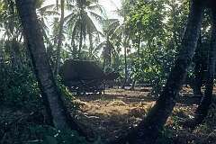 In Tuarabu village, in the souteast of Abaiang atoll.
