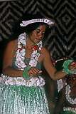 Gilbertese dancing in the Mendana Hotel in Honiara on the island of Guadalcanal, Solomon Islands.
