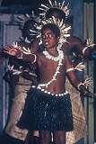A young boy in a traditional dance of the Takaria Mautaake group in Betio.