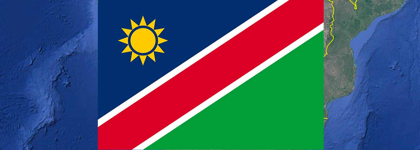 Flag History of Namibia