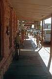 Shop veranda in Tsumeb.
