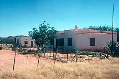 A farm of Damara people near Khorixas.