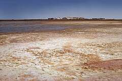 A saltpan near Swakopmund.