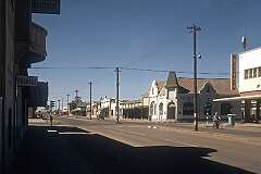 A main street in Swakopmund.