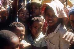 Nama boys in Gochas, the main settlement of the ǃKharakhoen (Fransman Nama), a subtribe of the Nama people, since 1889.