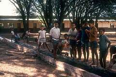 Nama boys  at the mission school in Ou Stampriet.