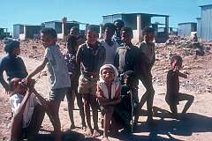 Nama children posing in Gibeon location, 100 kilometres east of Maltahöhe.