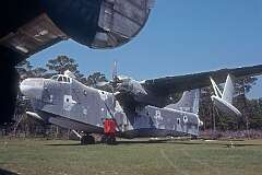 Pensacola, Florida, USA - A Martin P-5 Marlin, a twin-piston engined flying boat that served with the Navy from 1951 to the late 1960s; it was a successor to the PBM Mariner.