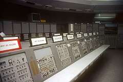 Cape Canaveral, Florida, USA - The control panel for the Gemini flights, from 1961 to 1966.