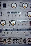 Cape Canaveral, Florida, USA - Instruments in the control panel for the Gemini flights, from 1961 to 1966.