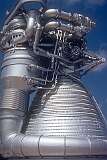 Cape Canaveral, Florida, USA - A rocket engine at the Kennedy Space Center Visitor Complex.