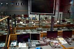 Kourou, French Guiana - The Launch Control Centre at the Centre Spatial Guyanais.
