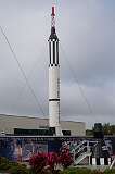 Cape Canaveral, Florida, USA  - A Mercury-Redstone combination, the first American manned space booster. It was used for six sub-orbital Mercury flights from 1960–61, culminating with the launch of the first two Americans in space, Alan Shepard on 5 May 1961 and Virgil (Gus) Grissom on 21 July 1961.