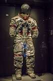 Cape Canaveral, Florida, USA - The space suit of Alan Shepard, who was the first American to fly in space and wore it during the Apollo 14 mission from 31 January to 9 February 1971, the third to land on the Moon; it is still covered in moon dust.